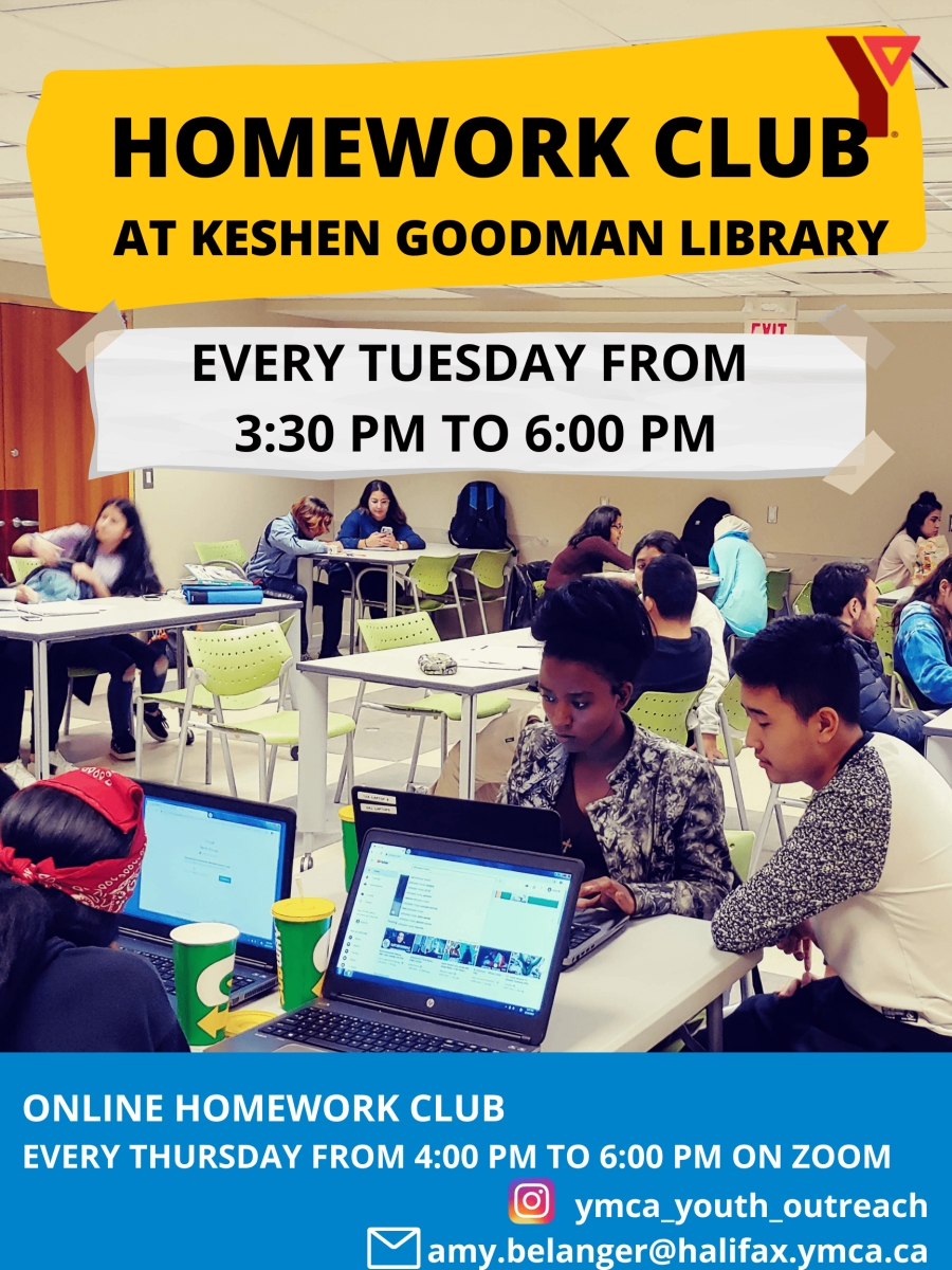 HOWMEWORK CLUB IN KASHEN GOODMAN LIBRARY